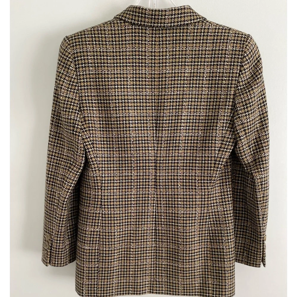 Ellen Tracy houndstooth blazer - Picture 2 of 4